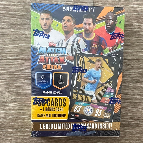 Topps Other - Topps Match Attax Extra Card Game - Blue and Gold